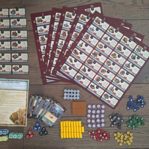 Kingsburg Second Edition Board Game Queen Roleplay Scenario Expansion Pieces - Picture 6 of 12